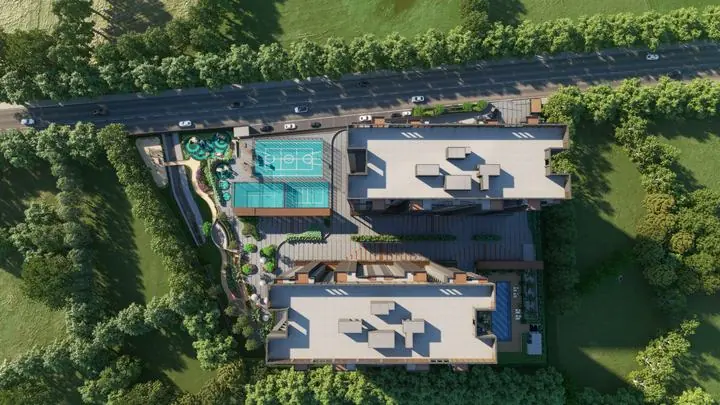 Aerial view