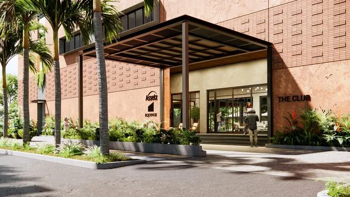 Clubhouse entrance